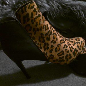Leopard Booties